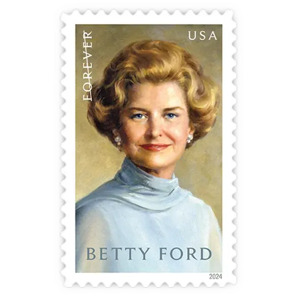 Betty Ford Forever Stamp 2024