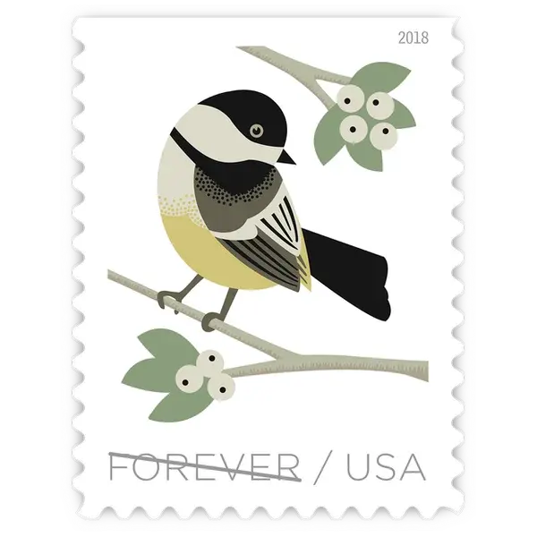 Birds in Winter Forever Stamp 2018