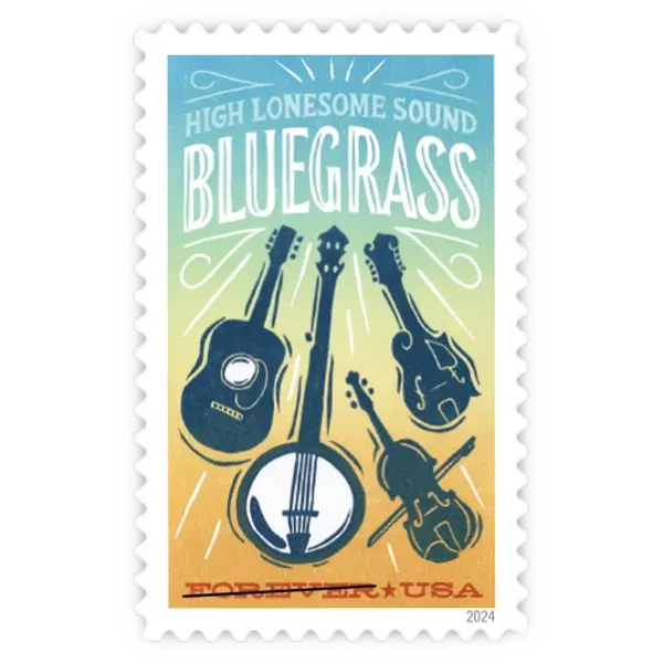 Bluegrass Forever Stamp 2024