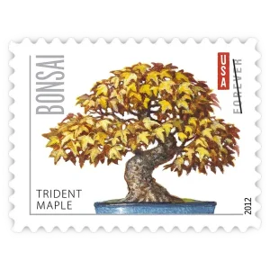 Bonsai Trees Forever Stamp 2012