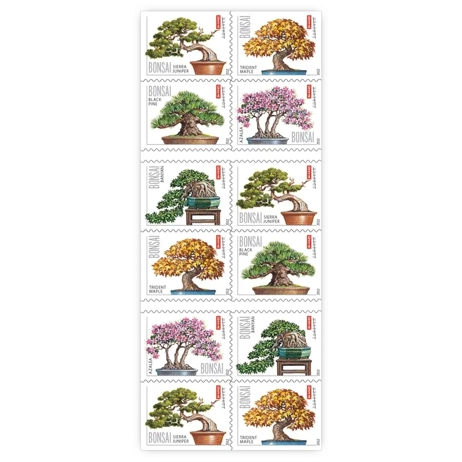 Bonsai Trees Forever Stamp 2012 - Image 2