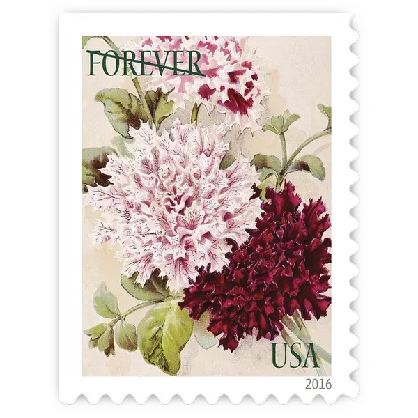 Botanical Art Forever Stamp 2016