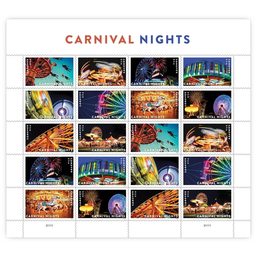 Carnival Nights Forever Stamp 2024 - Image 2