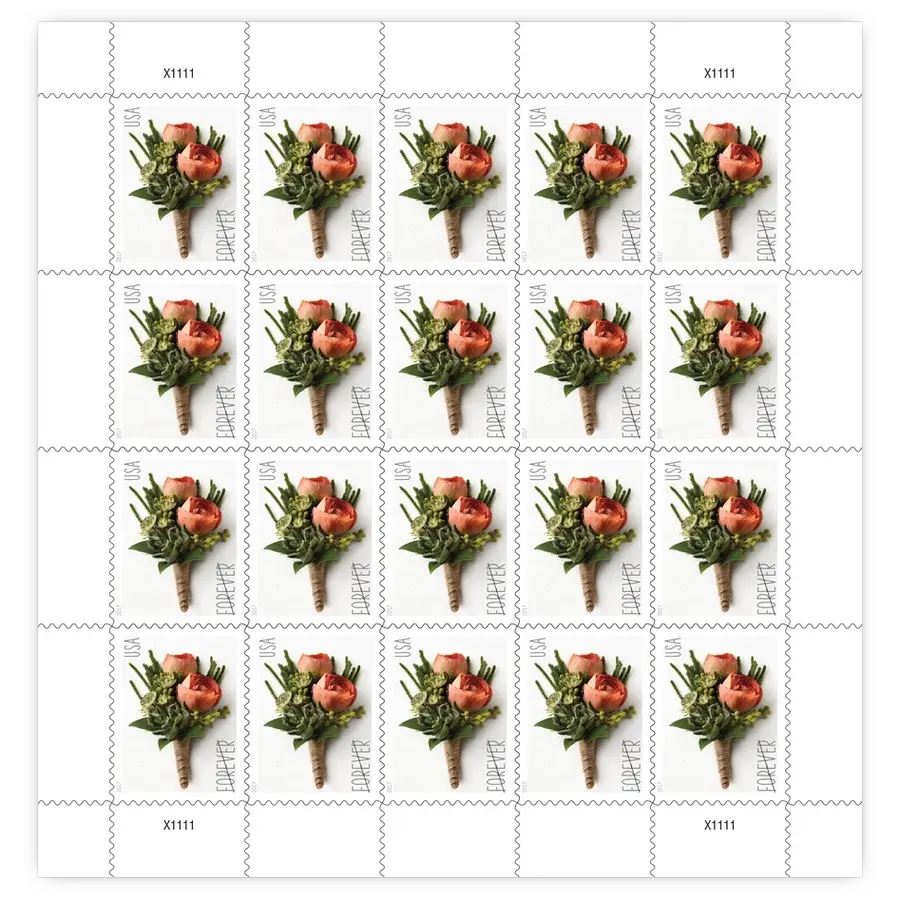 Celebration Boutonniere Forever Stamp 2017 - Image 2