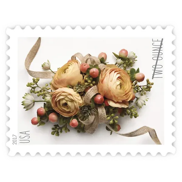 Celebration Corsage 2-Ounce Forever Stamp 2017