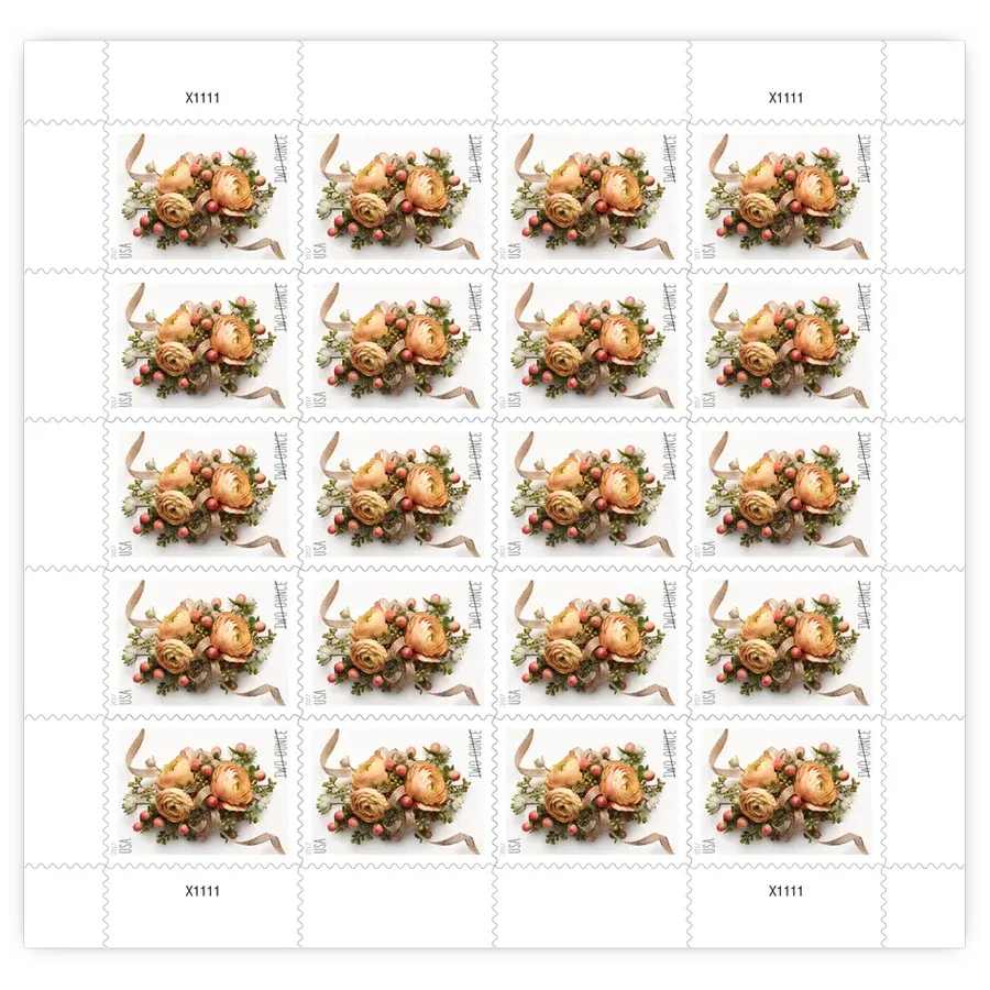 Celebration Corsage 2-Ounce Forever Stamp 2017 - Image 2