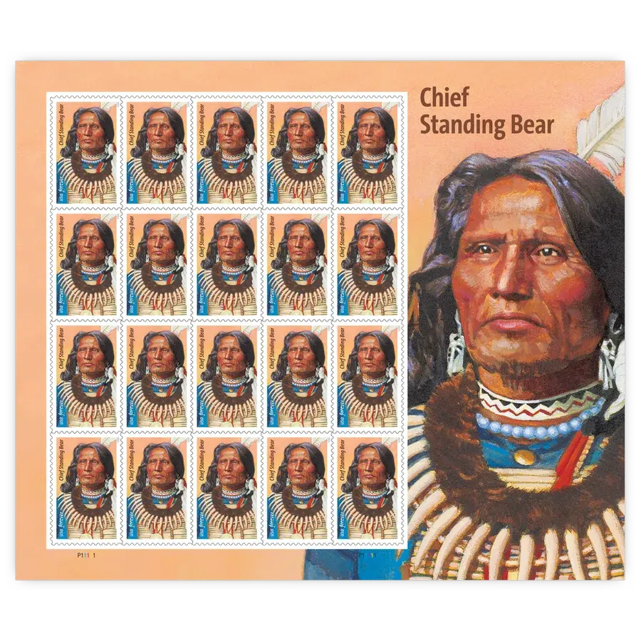 Chief Standing Bear Forever Stamp 2023 - Image 2