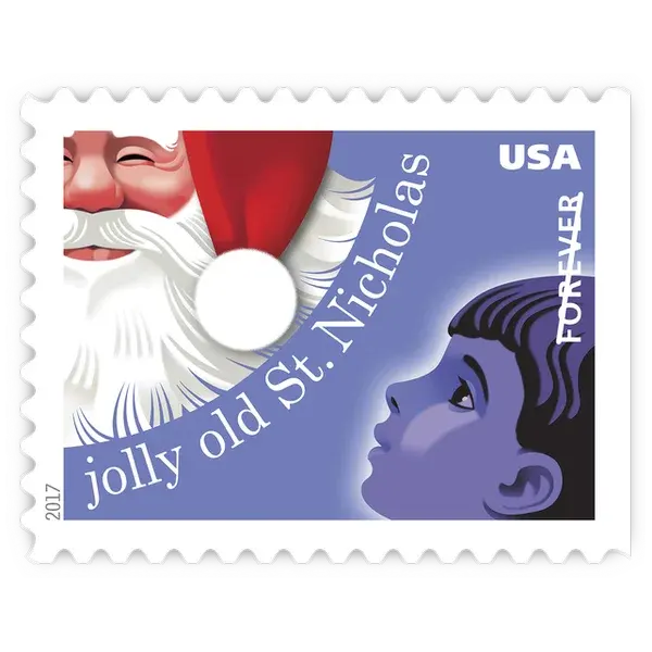 Christmas Carols Forever Stamp 2017