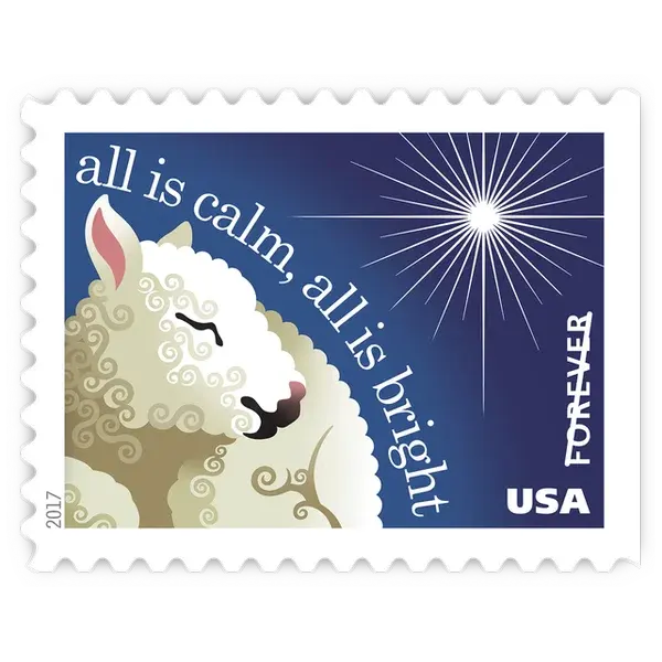Christmas Carols Forever Stamp 2017 - Image 3