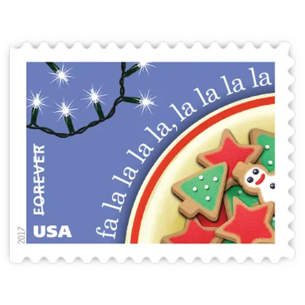 Christmas Carols Forever Stamp 2017 - Image 5