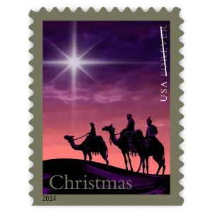 Christmas Magi Forver Stamp 2014