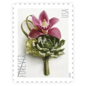 Contemporary Boutonniere Forever Stamp 2020
