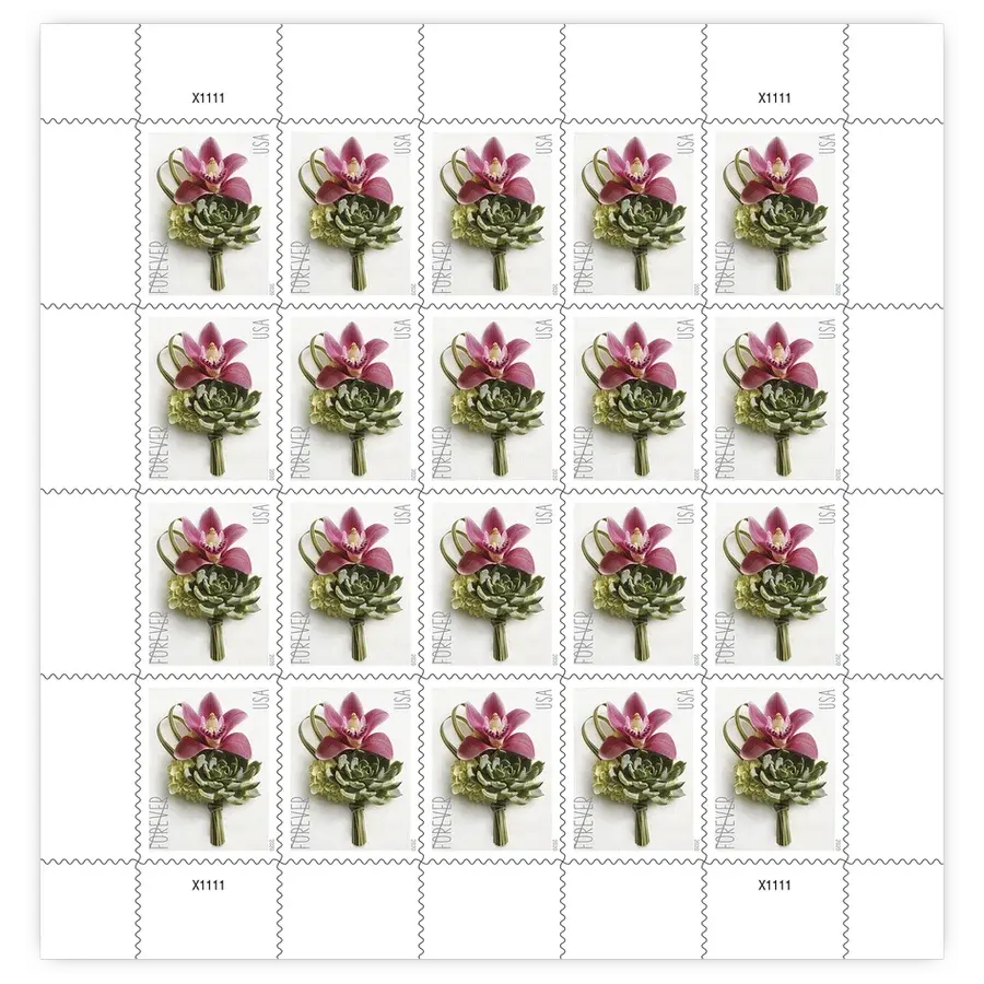 Contemporary Boutonniere Forever Stamp 2020 - Image 2