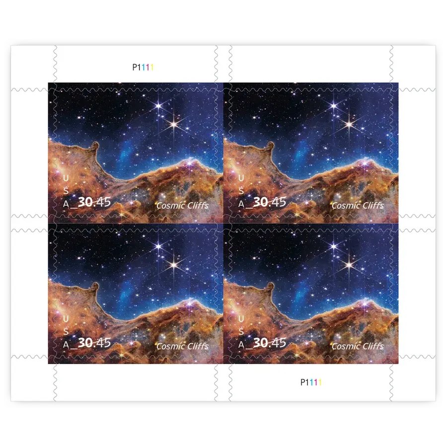 Priority Mail: Cosmic Cliffs Forever Stamp 2024 - Image 2