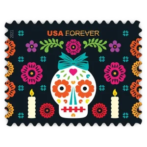 Day of the Dead Forever Stamp 2021