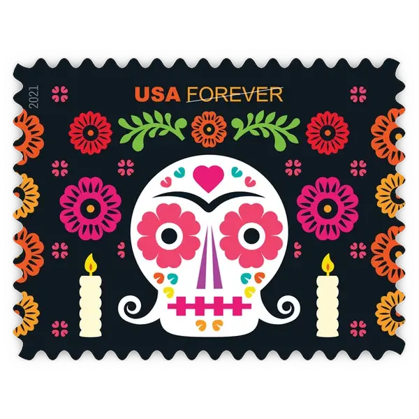 Day of the Dead Forever Stamp 2021 - Image 4