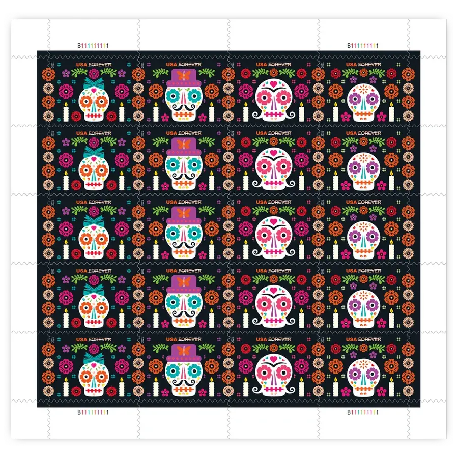 Day of the Dead Forever Stamp 2021 - Image 2