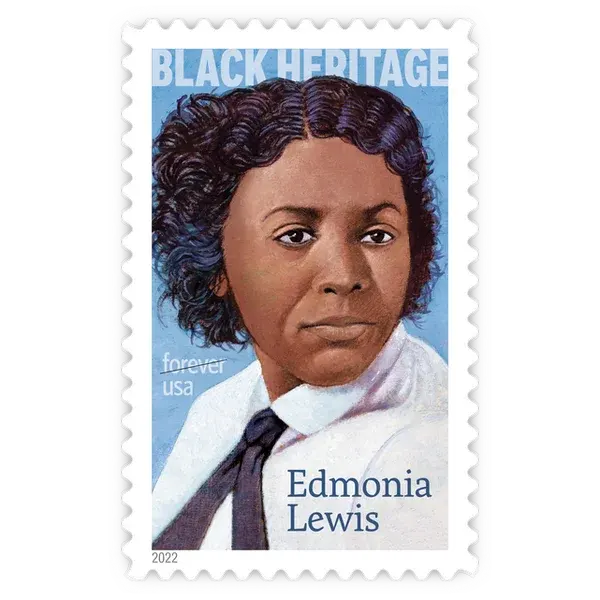 Edmonia Lewis Forever Stamp 2022
