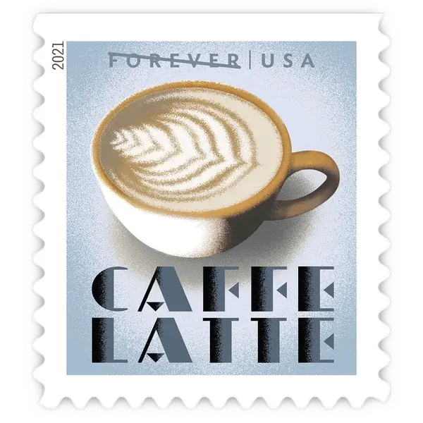 Espresso Drinks Forever Stamp 2021
