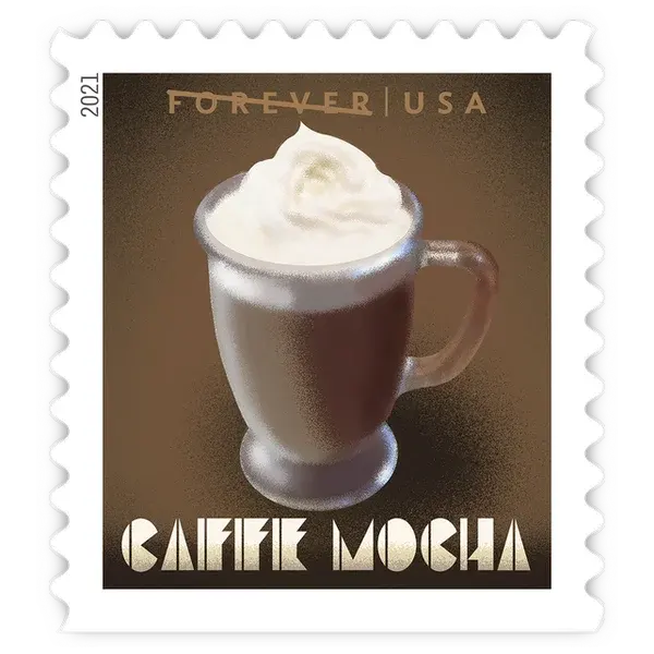 Espresso Drinks Forever Stamp 2021 - Image 4