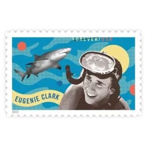 Eugenie Clark Forever Stamp 2022