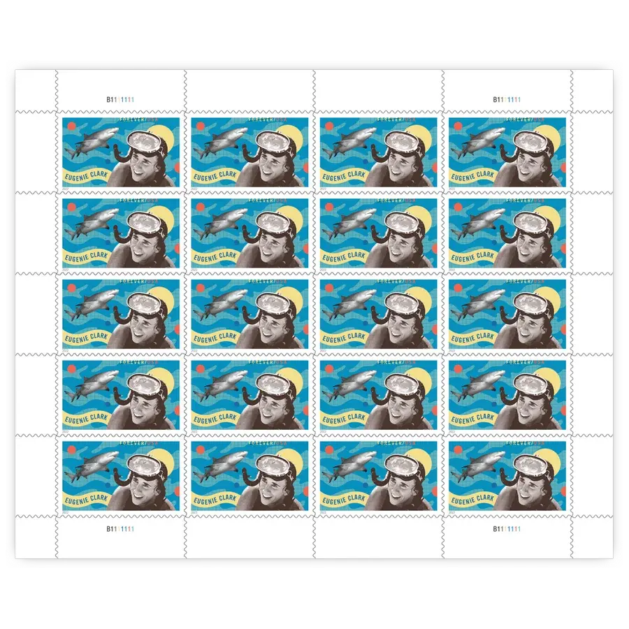 Eugenie Clark Forever Stamp 2022 - Image 2