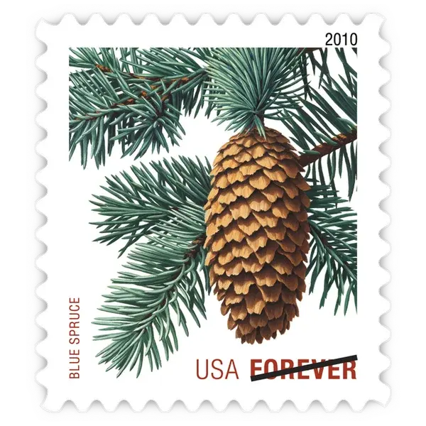 Holiday Evergreens Forever Stamp 2010 - Image 4