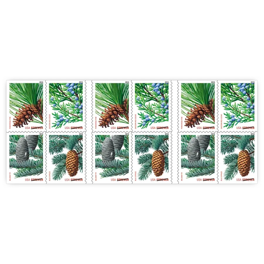 Holiday Evergreens Forever Stamp 2010 - Image 2