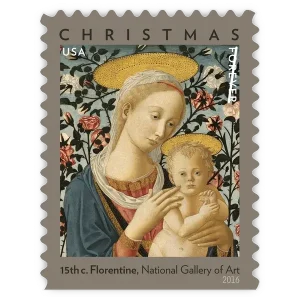 Florentine Madonna and Child Forever Stamp 2016