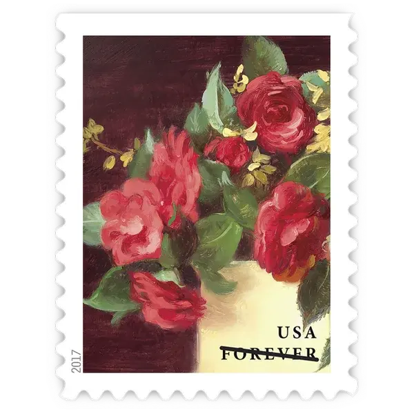 Flowers from the Garden Forever Stamp 2017
