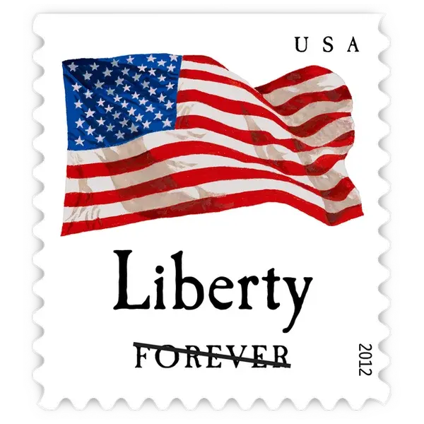 Four Flags Forever Stamp 2012 - Image 5