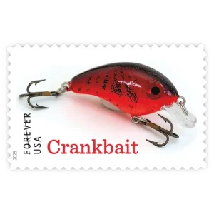 Freshwater Fishing Lures Forever Stamp 2025