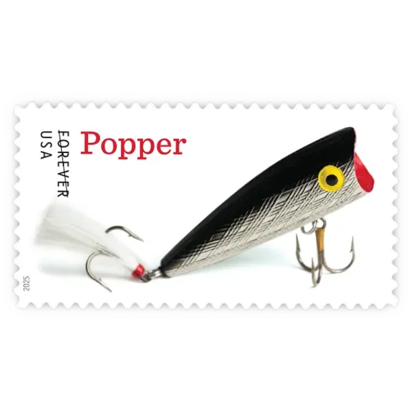 Freshwater Fishing Lures Forever Stamp 2025 - Image 6