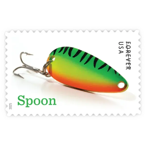 Freshwater Fishing Lures Forever Stamp 2025 - Image 5