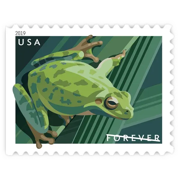 Frogs Forever Stamp 2019
