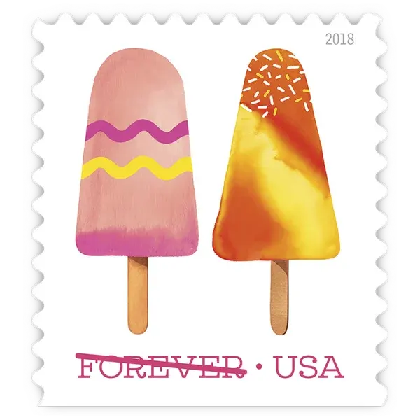 Frozen Treats Forever Stamp 2018 - Image 3