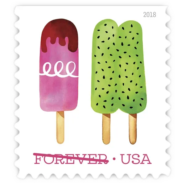 Frozen Treats Forever Stamp 2018 - Image 5