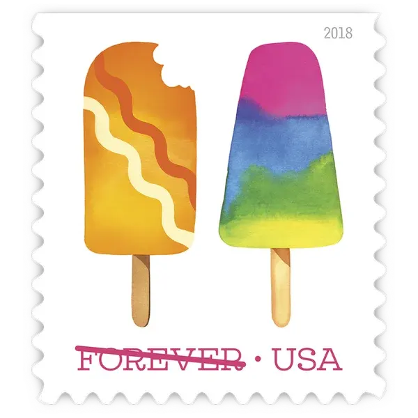Frozen Treats Forever Stamp 2018 - Image 6