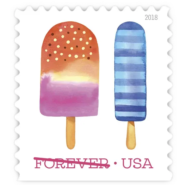 Frozen Treats Forever Stamp 2018 - Image 10