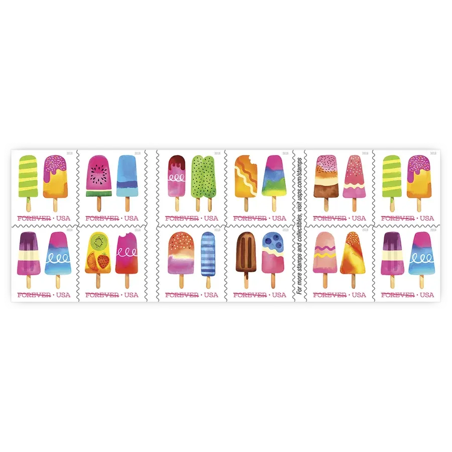 Frozen Treats Forever Stamp 2018 - Image 2