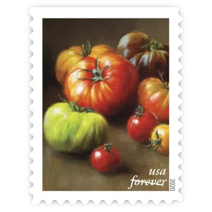 Fruits and Vegetables Forever Stamp 2020