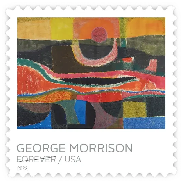 George Morrison Forever Stamp 2022