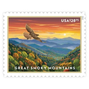 Priority Mail: Great Smoky Mountains Forever Stamp 2023
