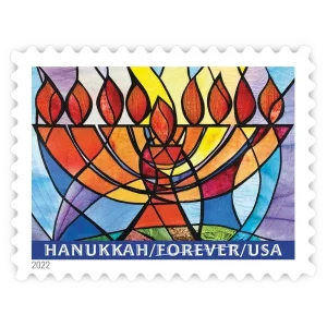 Hanukkah 2022 Forever Stamp