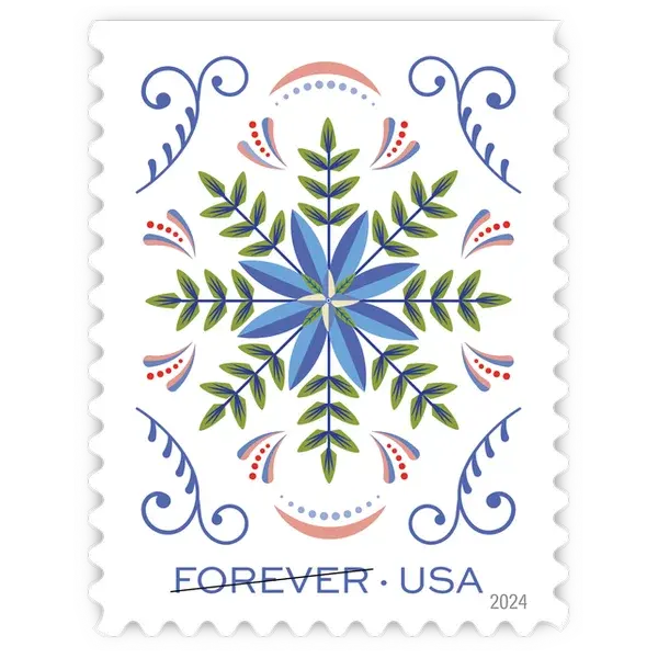 Holiday Joy Forever Stamp 2024 - Image 3