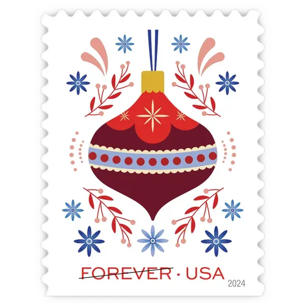 Holiday Joy Forever Stamp 2024 - Image 5