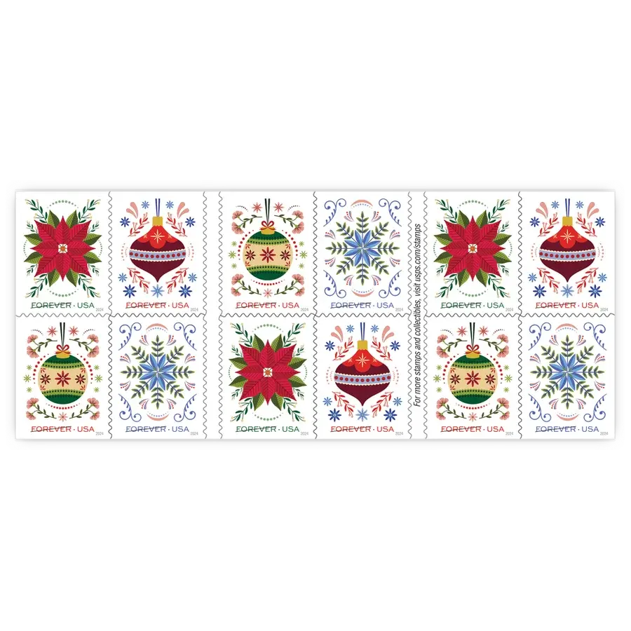 Holiday Joy Forever Stamp 2024 - Image 2
