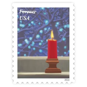 Holiday Windows Forever Stamp 2016