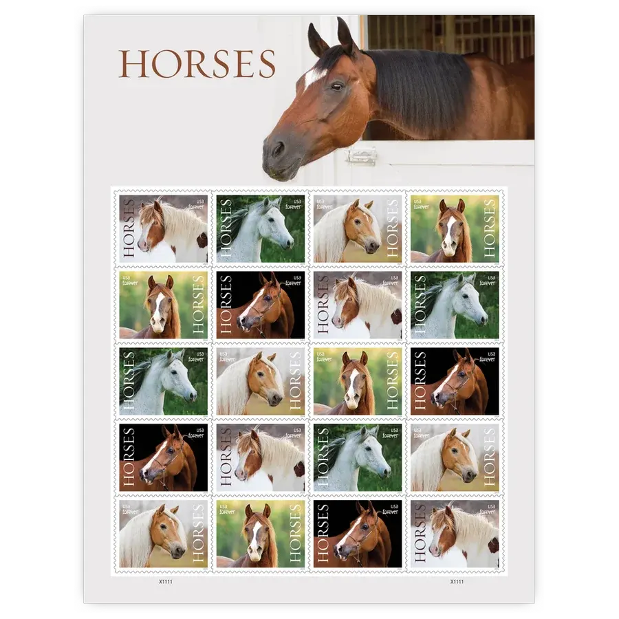 Horses Forever Stamp 2024 - Image 2
