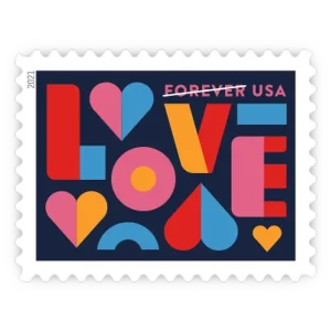 Love 2021 Forever Stamp